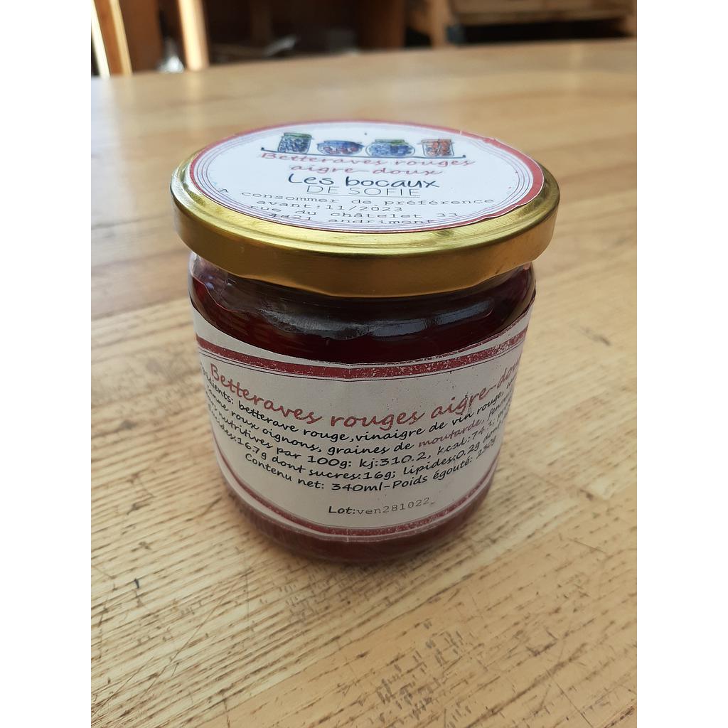 NF Betteraves aigre-doux - 340 g (y compris consigne de 0,6€)